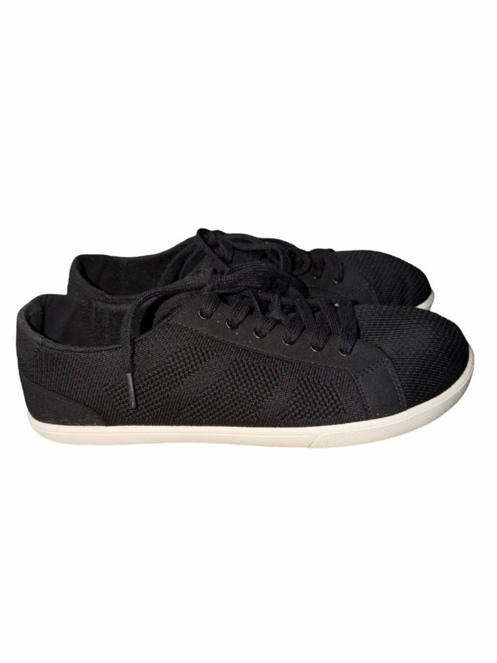 Xero Shoes Womens Dillon Barefoot Mesh Sneakers 11.5 Black White Minimalist